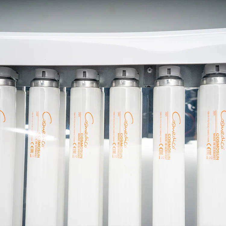 Home Beauty Tan Machine with UK Plug Whole Body Sunbathing for Feet Head Nose Breast Hands-Vertic Tanning Lamp