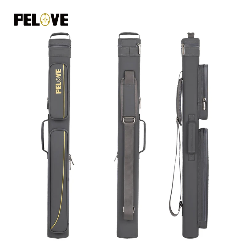 New market bright color, with front pocket can hold billiard accessories, professional cue case billiard