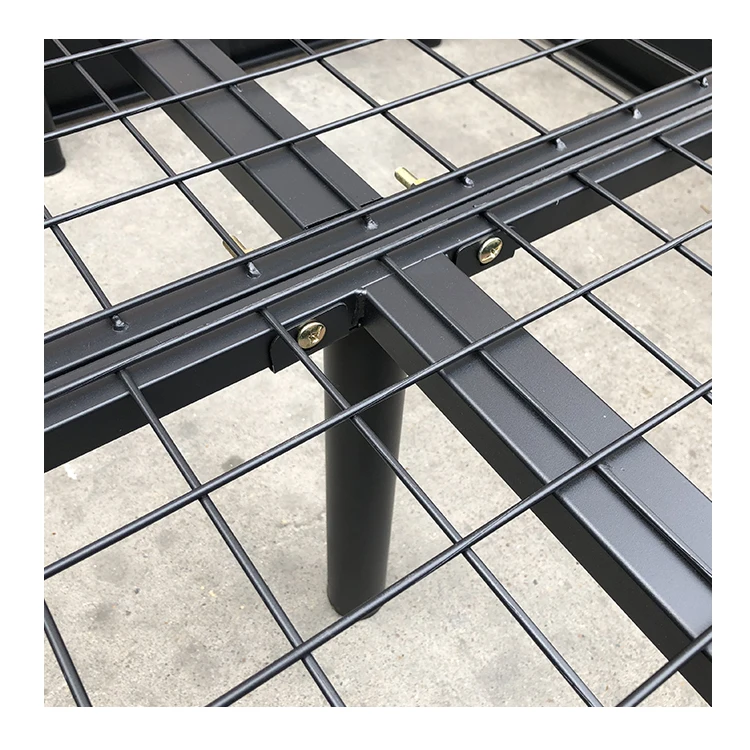 latest modern wrought iron bed design queen size metal beds frame style platform