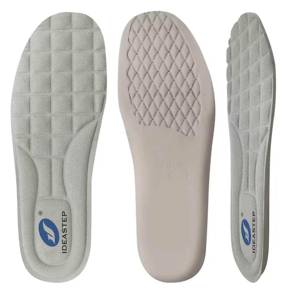 Ideastep Foot Care Pain Relief Latex Foam Air Cushion Pads Comfort Healthy For Flat Feet Shoes Insoles With Massage Functions