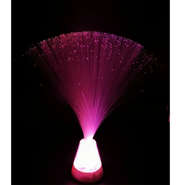 Вечерние поставки, центральные части стола, светодиодное освещение, оптоволоконное освещение для свадебного декора