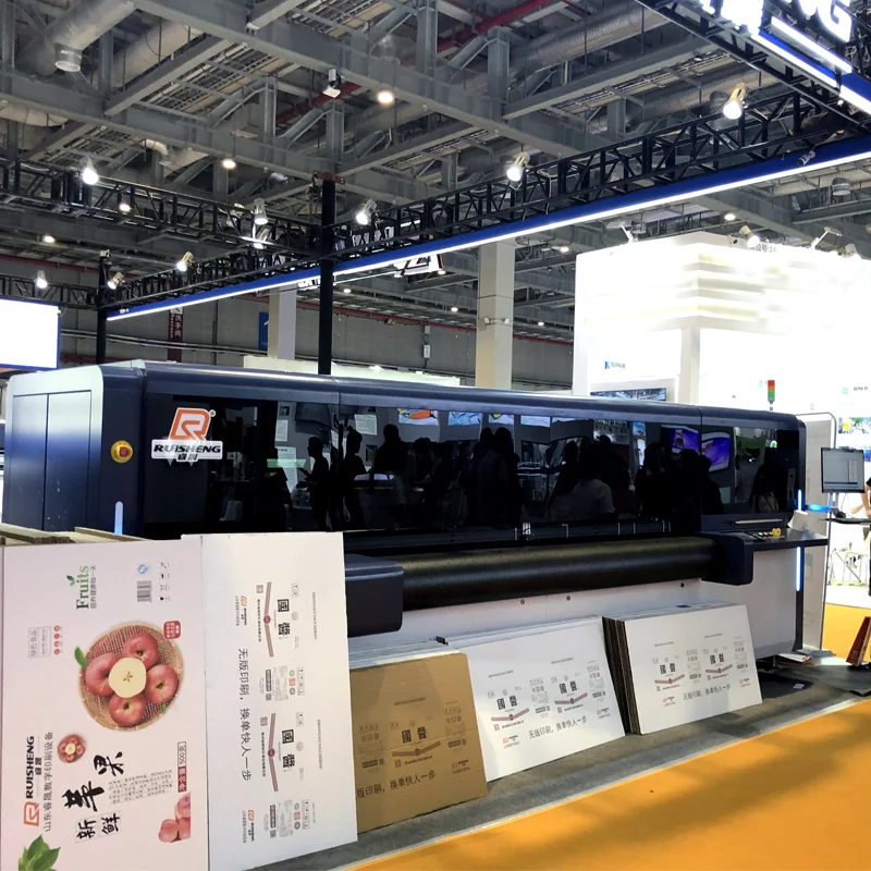 High Speed Single Pass Digital Inkjet Printer Corrugated Cardboard Carton Box Printing Machine China