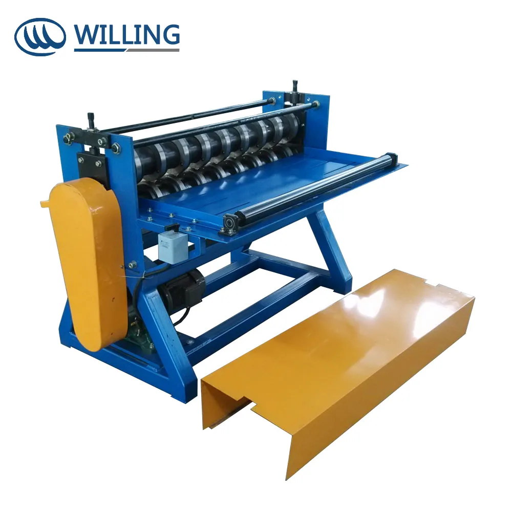 Simple metal slitting machine