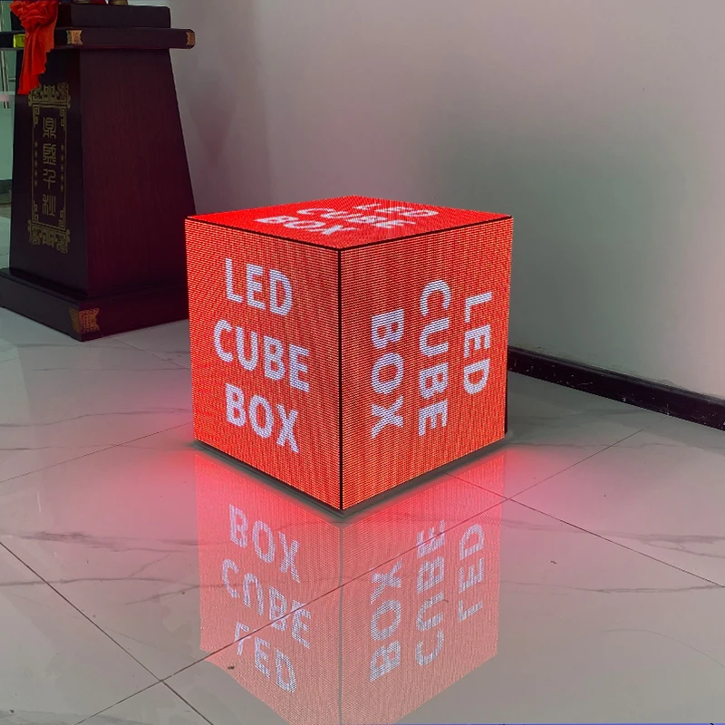 Прямоугольный куб светодиодные знаки infinity cube