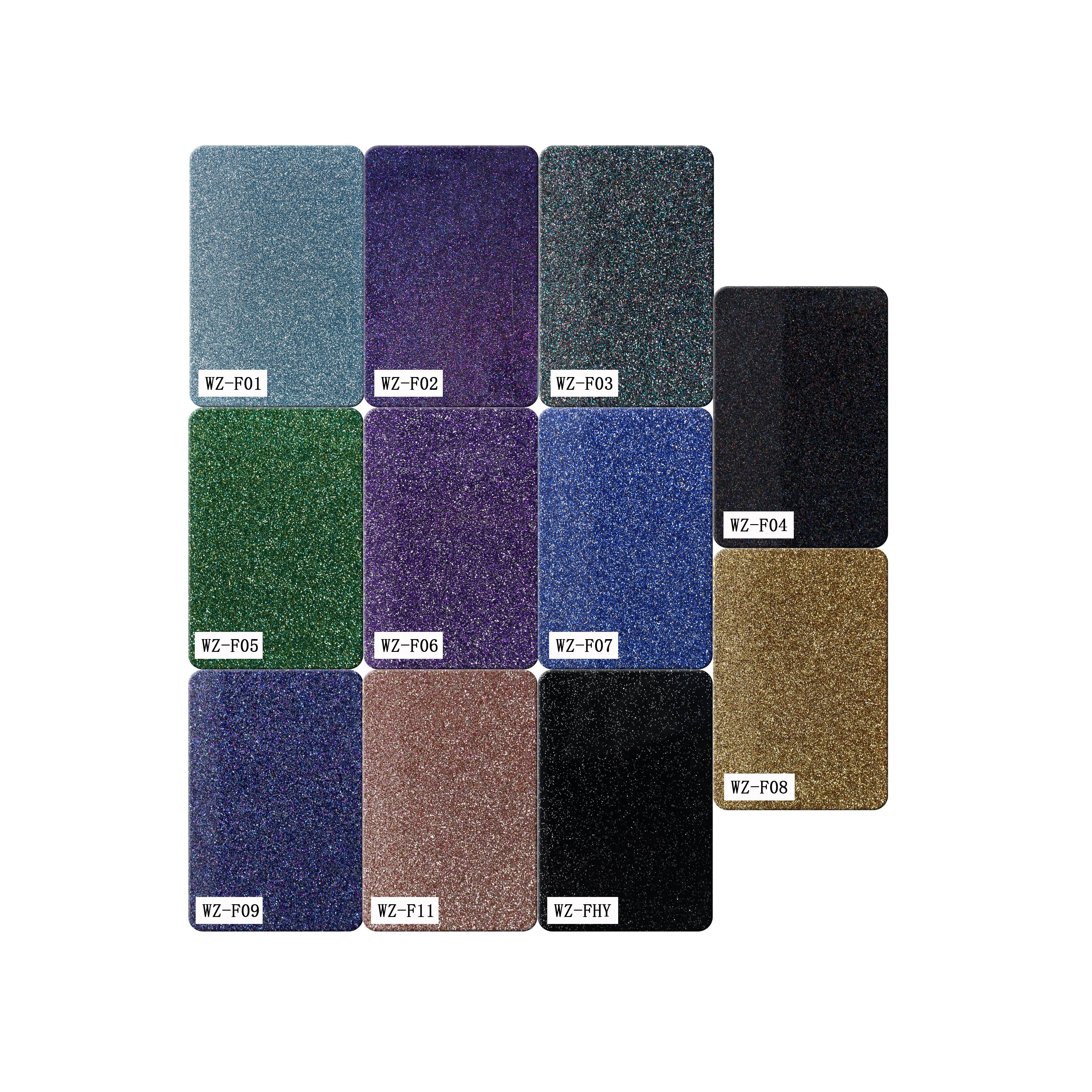 Custom Cutting Pattern 3 Mm Acrylic Sheet With Glitter