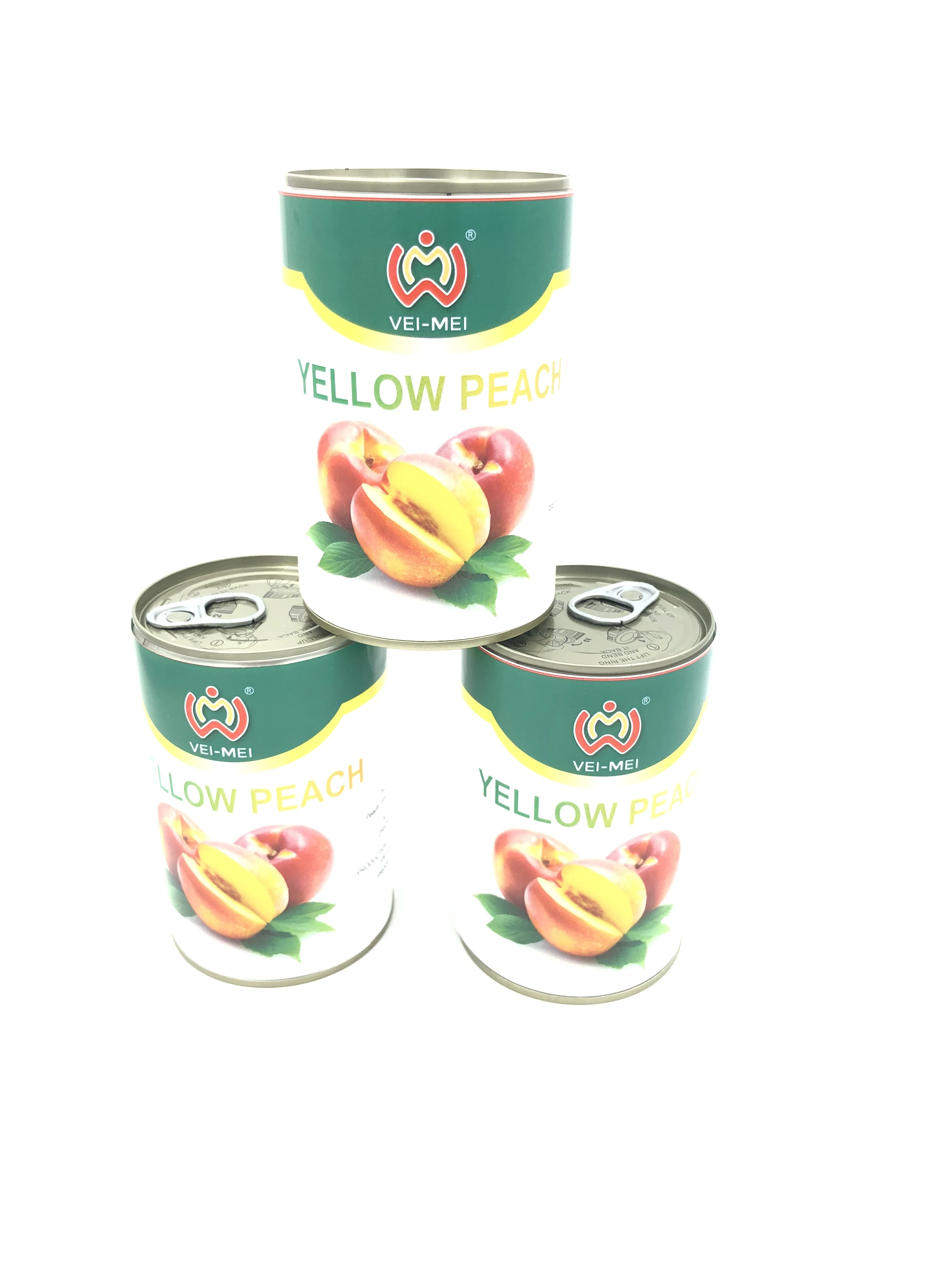 Canned Yellow Peach in Light Syrup Canned Peach Halves