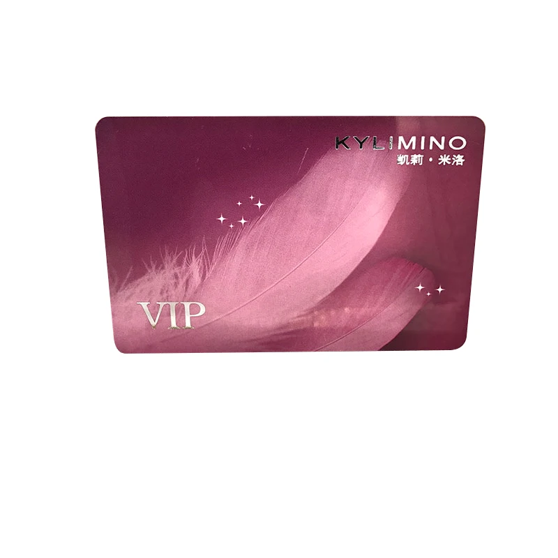 Factory wholesale customization new color anti-magnetic credit bank card business membership card