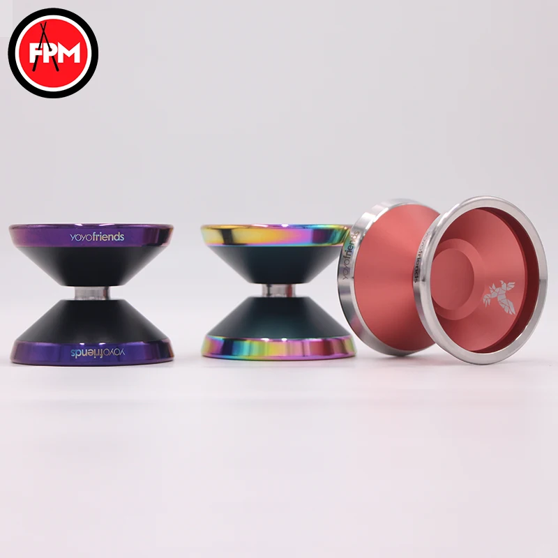 
yoyofriends FPM Aluminum Metal Unresponsive String Trick Professional yoyo Ball, Good polishing, 1A pro yoyo Ball 