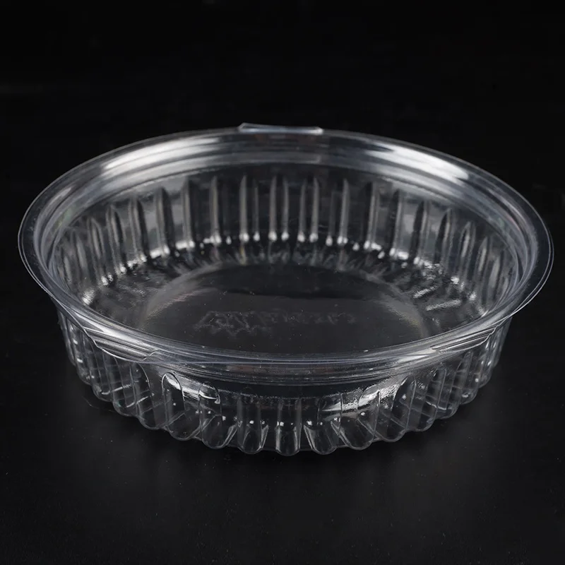 PET Salad Container Plastic Packaging Boxes with Good Price Disposable Fast Delivery Food Grade 24oz Blister Customized Color