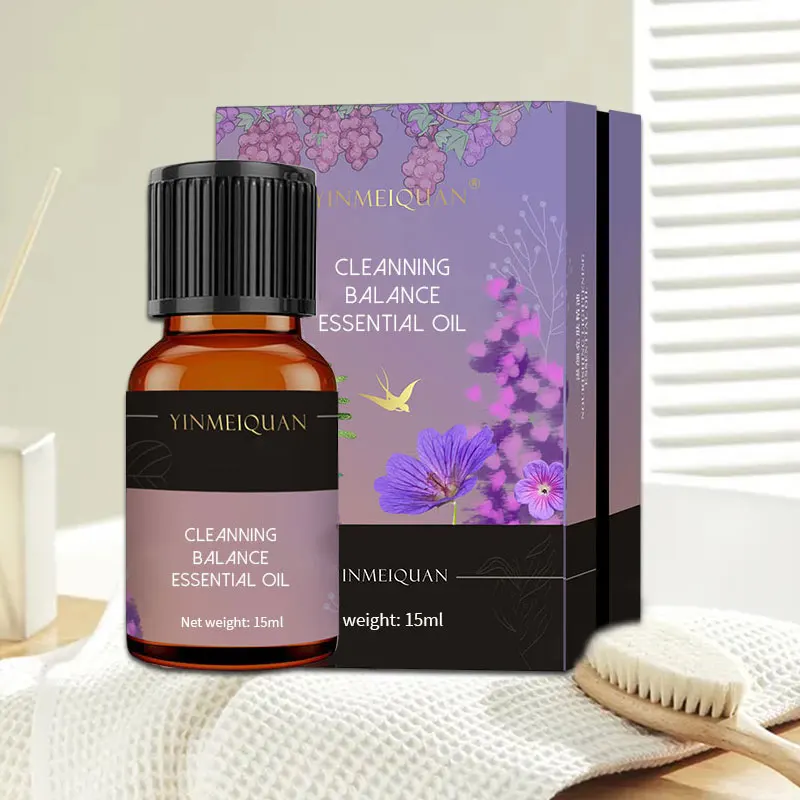 Purify skin remove acne smooth skin cleaning balance essential oil