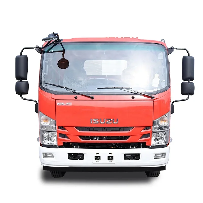 Isuzu NPR Cabin Chassis Truck 4HK 7 Ton New China Light Truck Used Pickup Truck Left Hand Drive in Us Euro 6 Online Support 4X2