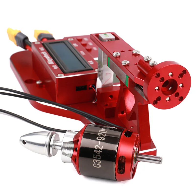 Mayatech MT10  aircraft model ducted propeller motor pulling force Collection of tensile test benches Bypass fixing bracket