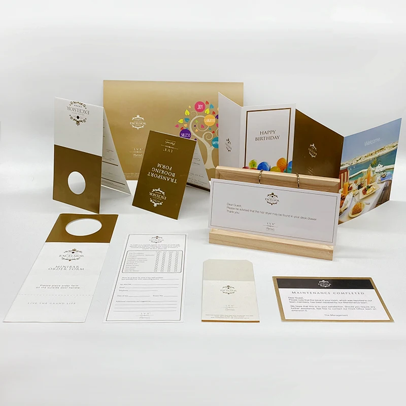 Custom Business Paper Card Printing Greeting Wedding Eco-friendly Thank You OEM Art Postcard for Christmas Valentine