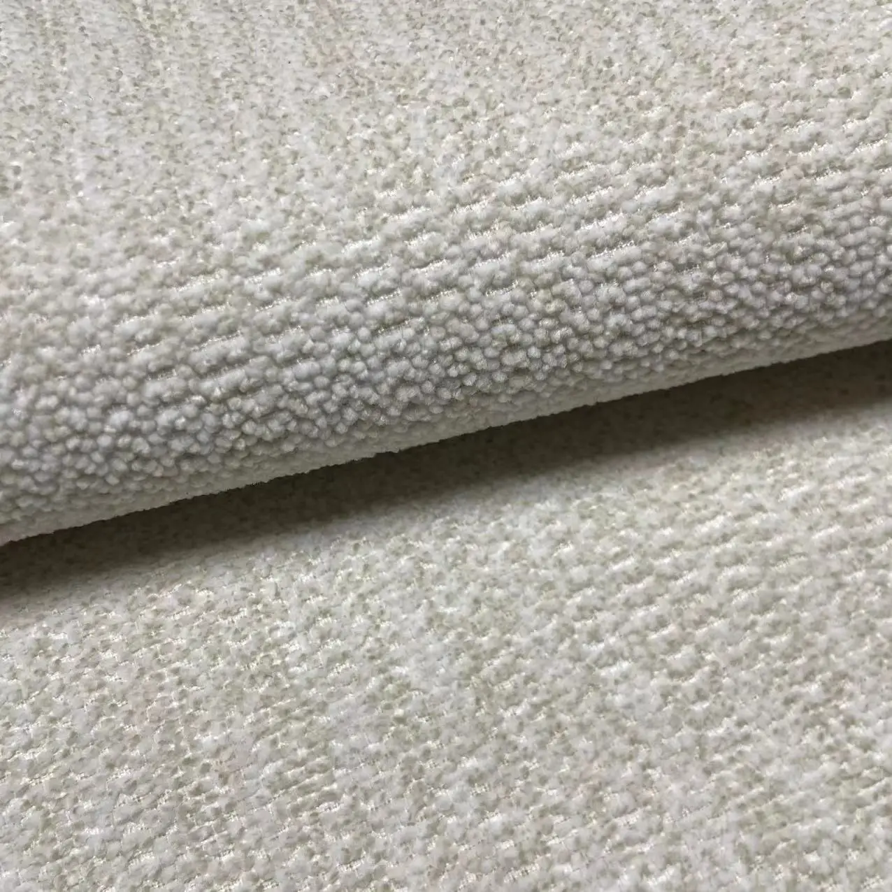 New Arrival Home Decoration Woven Fabric Upholstery Linen Sofa Boucle Fabric for Furniture
