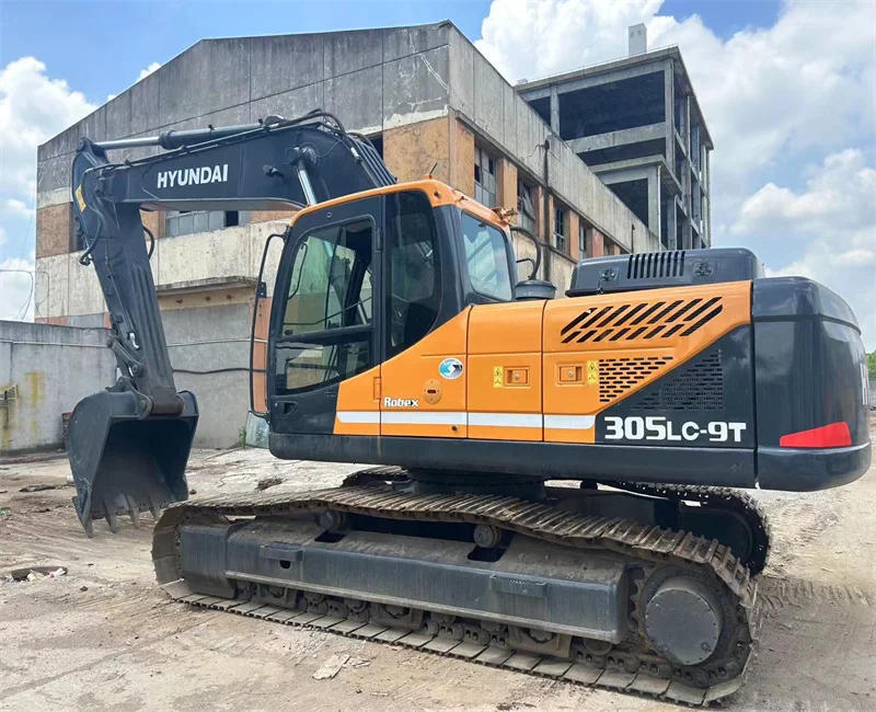 High Quality Used Hyundai R305LC-9T used Excavator Weight 30Tons Good Condition Machine Cheap Hyuandai305 used Excavators