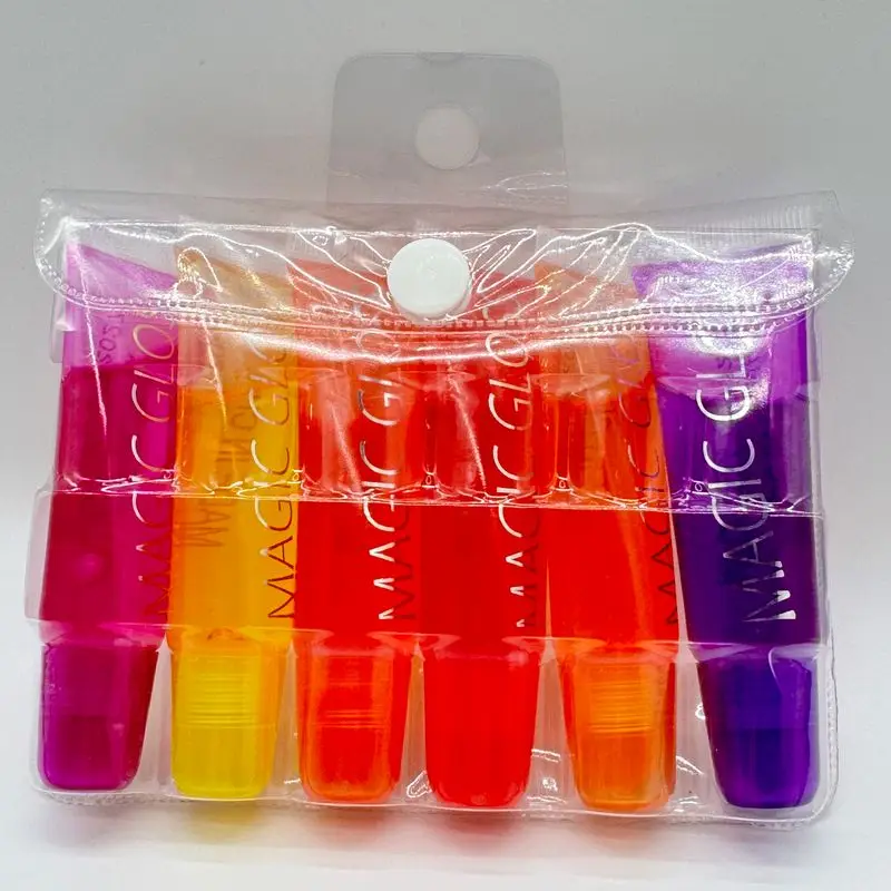Private Label Vitamin E Anti-Aging Deep Hydration Tinted Color SPF 30 Lip Balm Lip Gloss With Sea Moss