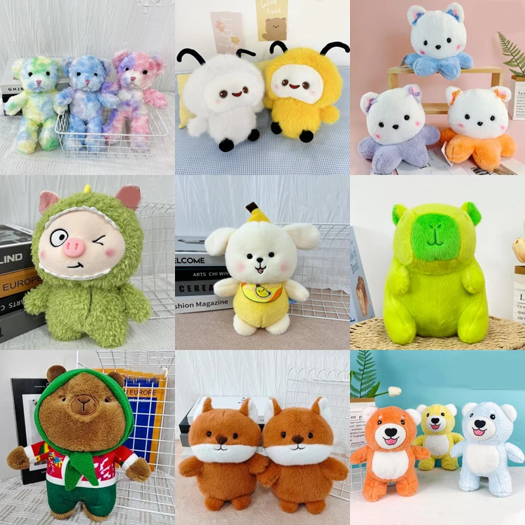 Фабричная дешевая игрушка для животных мягкая крановой машины плюшевая