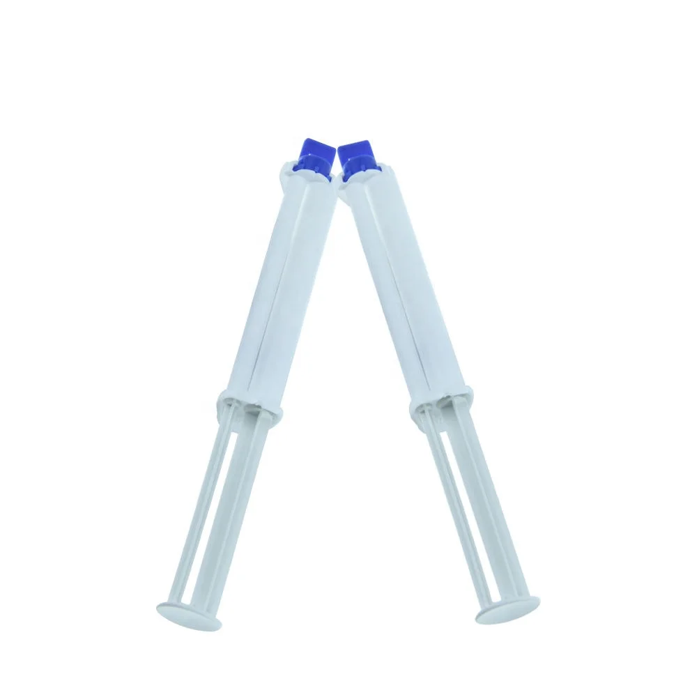 Professional Dual Barrel Syringe Gel for Dental Bleaching Machines Clinic Use Strong Teeth Whitening Accessories