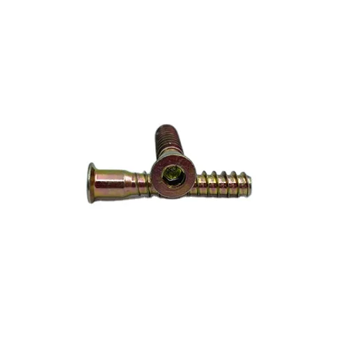 Galvanized Wood Screws Hexagonal Head Furniture Usage 7*40mm Confirmat Screws