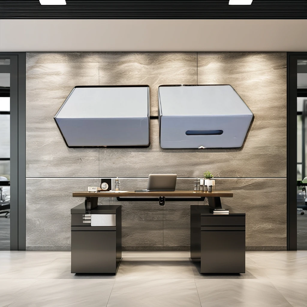 Android 10.1 Inch Touch Screen Display All-in-One L-Type Digital Signage Fitness Mirror for Restaurant Kiosks