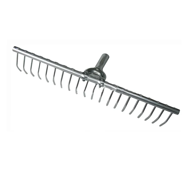 Hantechn garden rake with steel frame garden lawn leaf rake