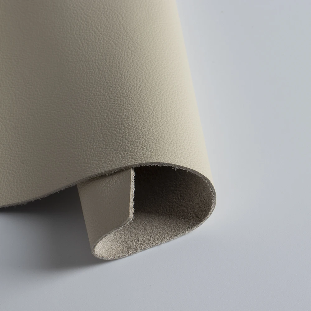 
Semi-aniline Finishing pattern Genuine cow hide nappa leather for Sofa 