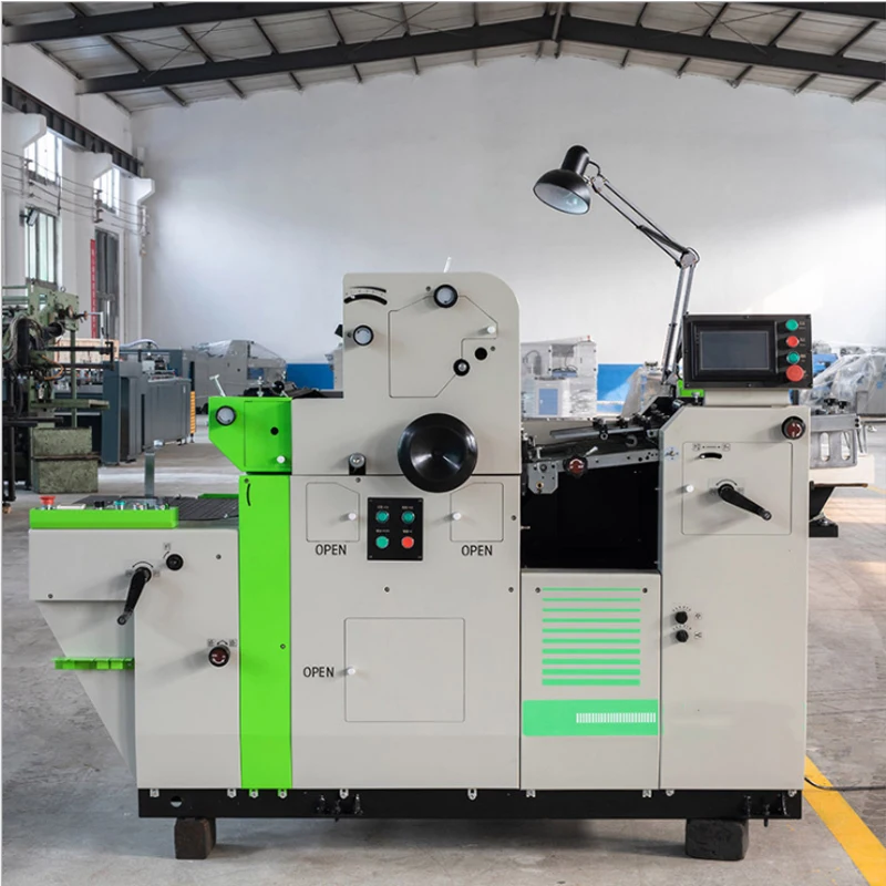 Full Automatic Single Color Offset Printing Machine with Coding Function