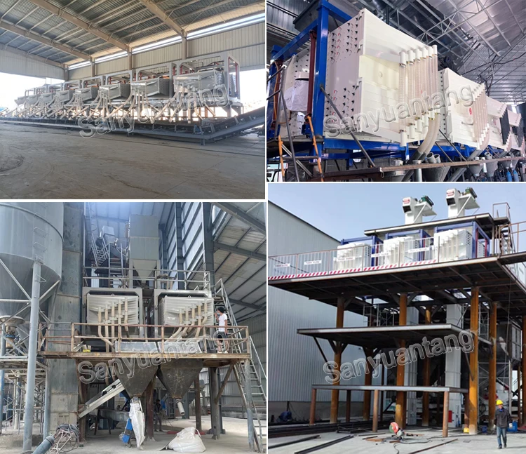 Square Gyratory Sieve Machine Silica Sand Sifter machine