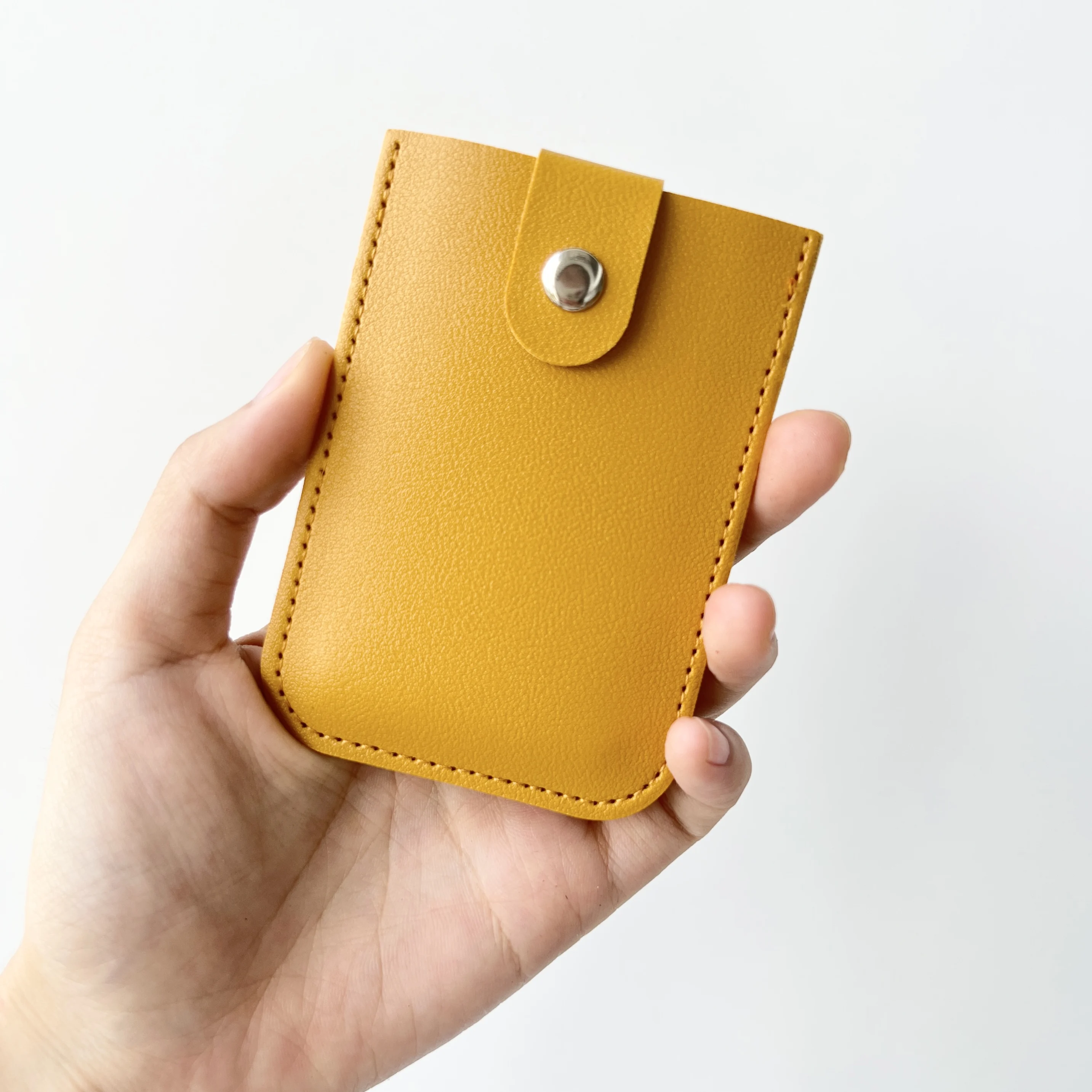 custom ultra-thin small  Laminated Multi Card Slim Mini ID Credit Card Holder Portable Business Pull Tab Wallet