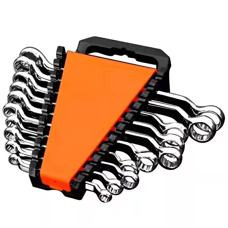 Customized OEM Mini Multi Sizes Chrome Vanadium Steel Combination Ratchet Spanner Wrenches Set