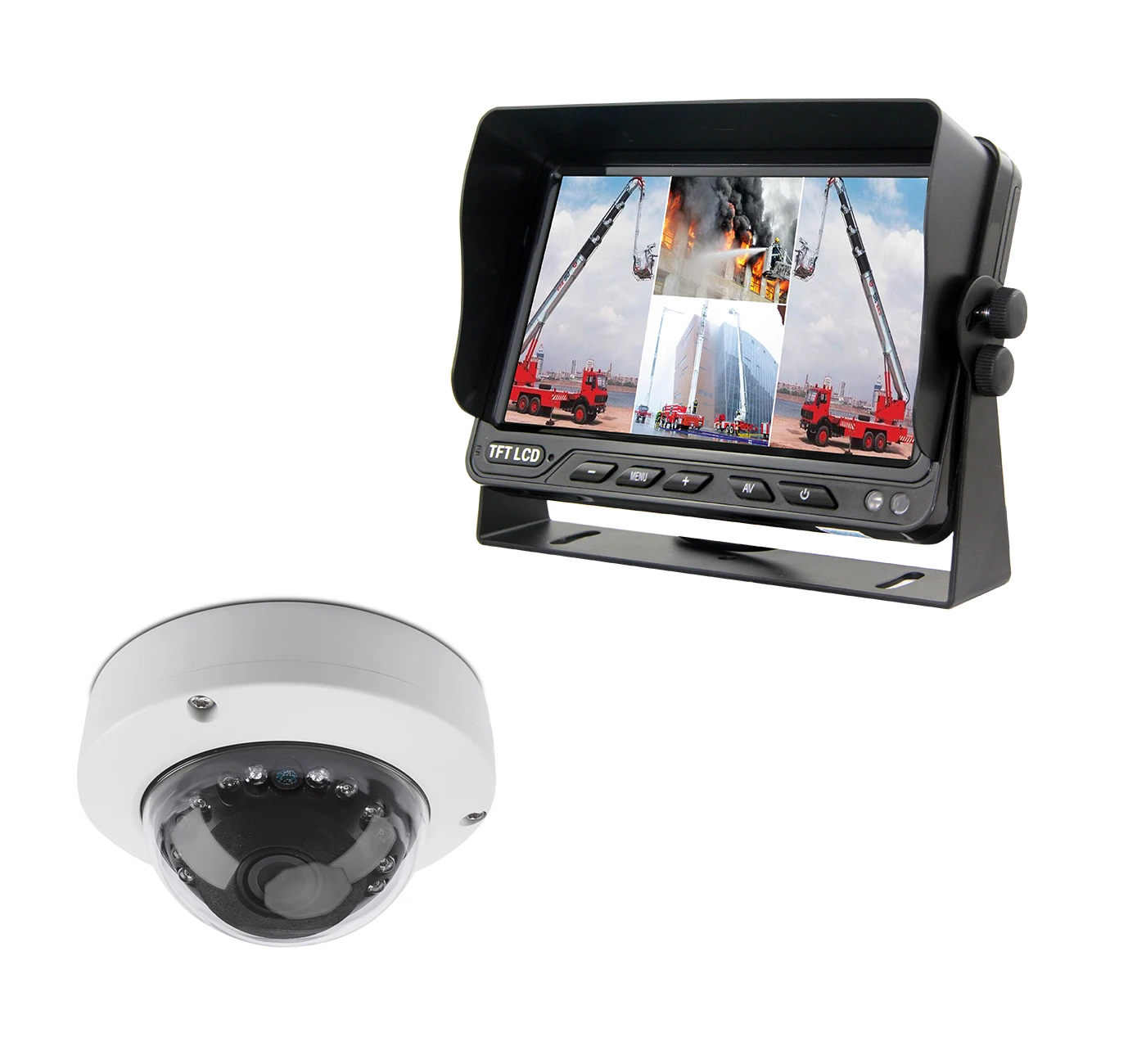 AHD In car reverse camera Night vision vehicle camera truck security camera