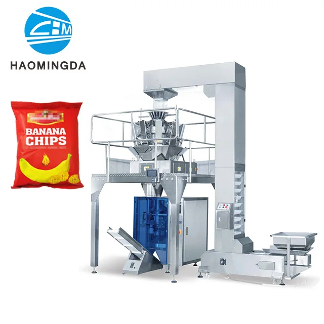 Multi-functional Vertical Banana Chips Small Food Packing Machine Hot Sale