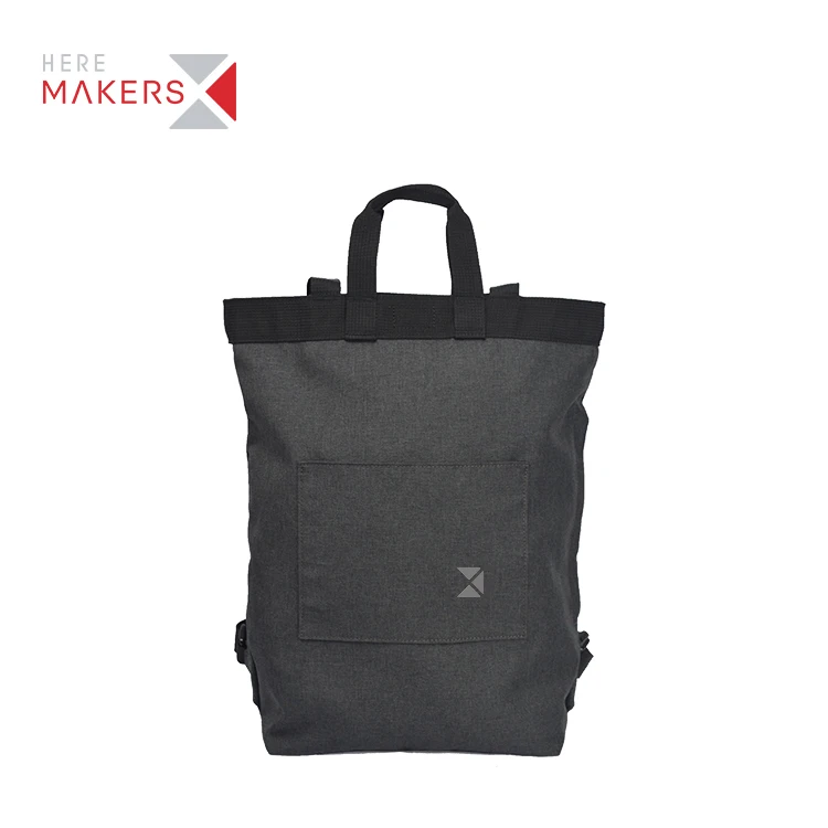 Custom logo High quality Lightweight rugzak daypack casual Recycled Tote backpack