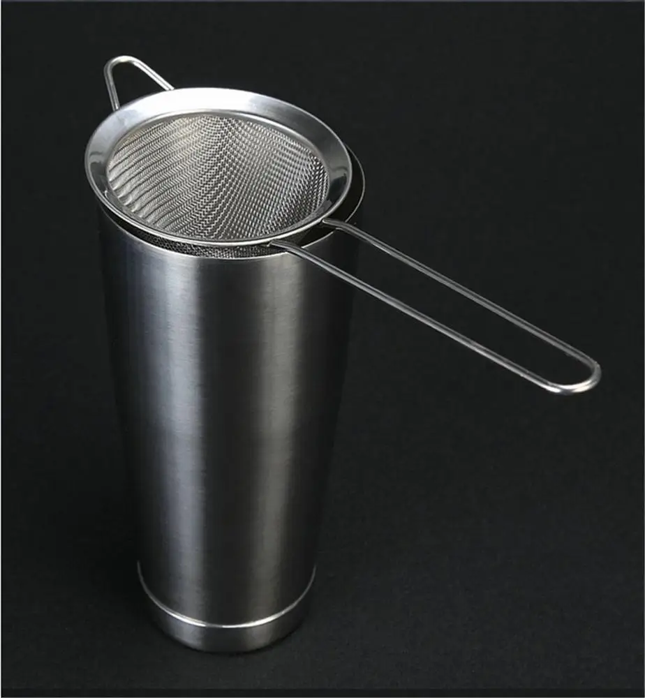 Stainless Steel Fine Strainer Professional Bar Tool Conical Mesh Strainer