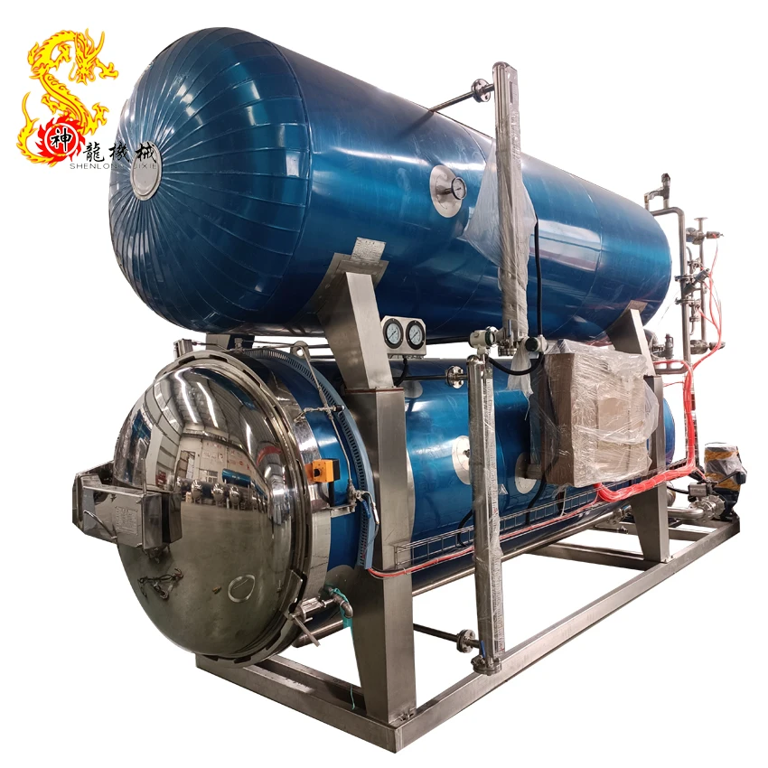 Premium Water Immersion Sterilization Retort for Food and Beverage Products autoclave