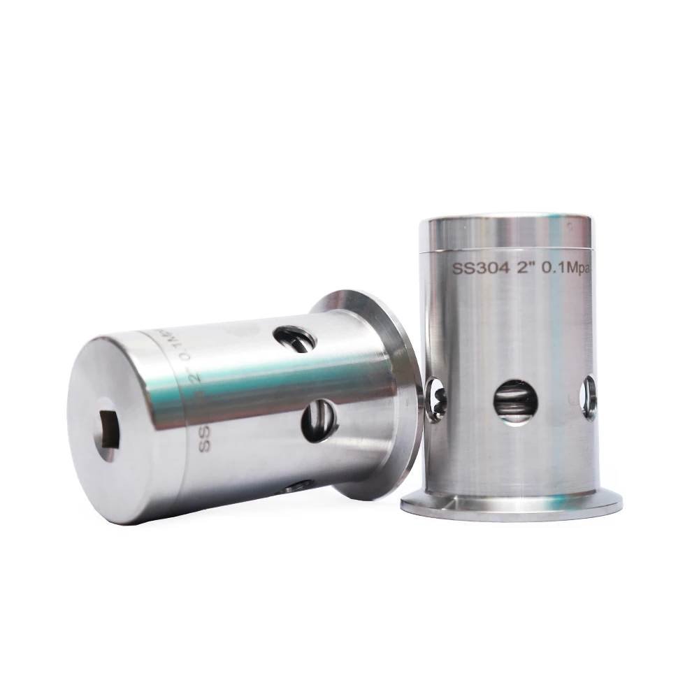 Hot Sales 2 Inch PVRV Breathing Exhaust Valve For Food Processing