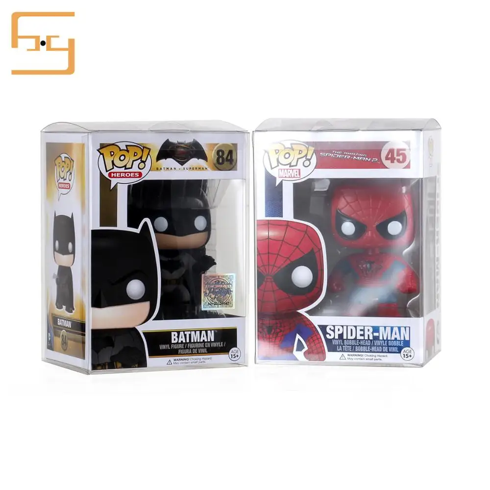 
Clear Plastic Protector Case for Funko Pop Funko Pop Acryl Protector Acrylic Funko Pop Protector 