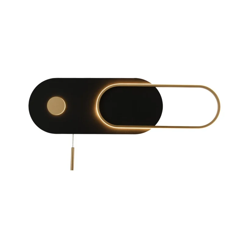 Wall light cable switch Nordic simple modern Danish designer creative living room aisle wall light background wall light