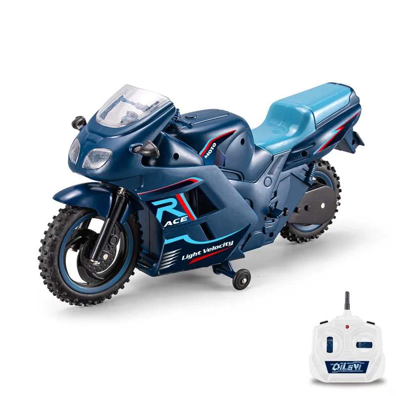 Детский 2 4 г пульт дистанционного управления мотоциклы игрушки трюки управление RC