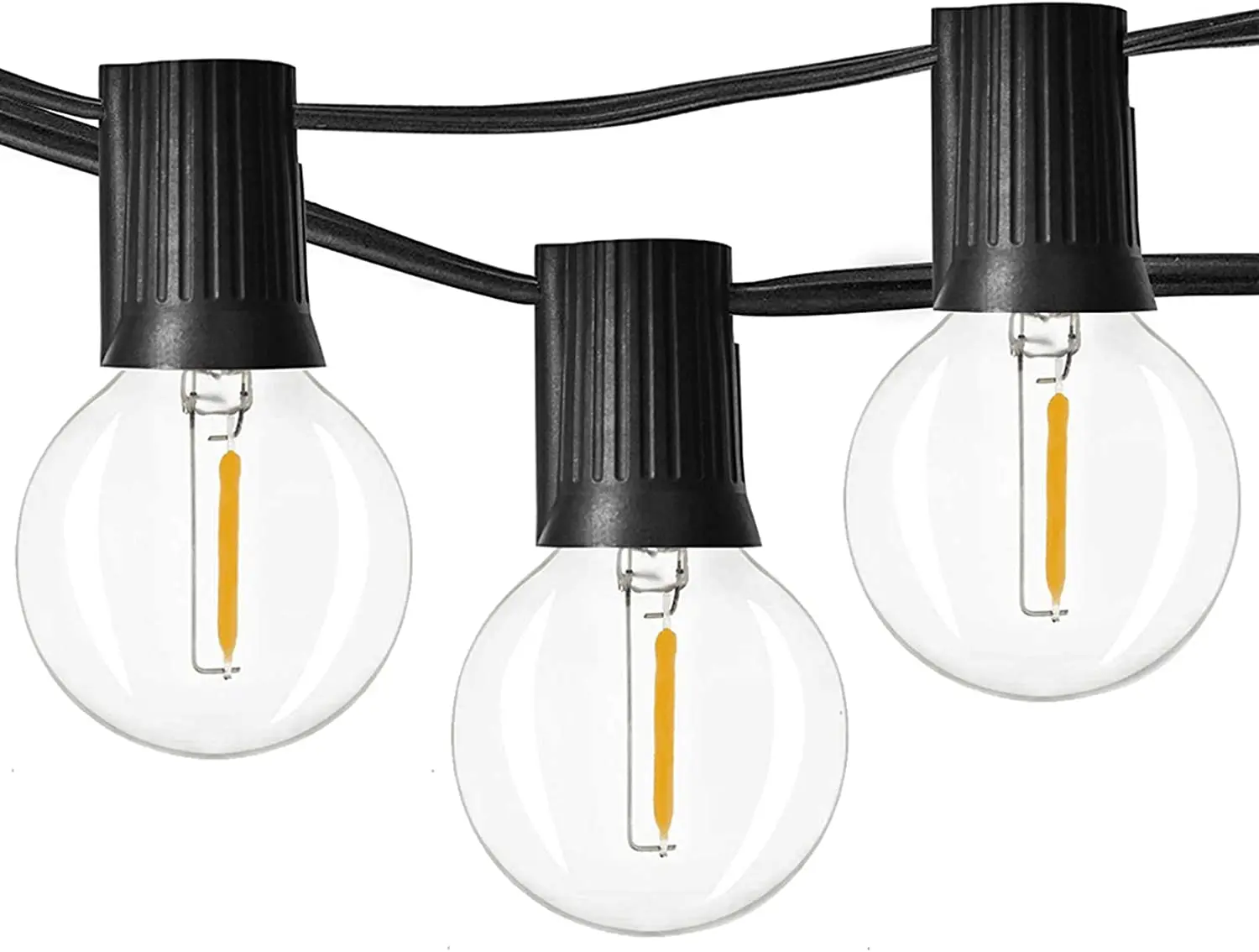 Manufacturer Best Selling 50Ft G40 LED Patio String Light Outdoor Garland Lighting New Year Party Garden Garlands Decorate