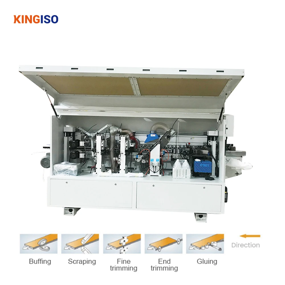KINGISO Automatic Edge Banding Machine For Woodworking Edge Bander From Factory In China