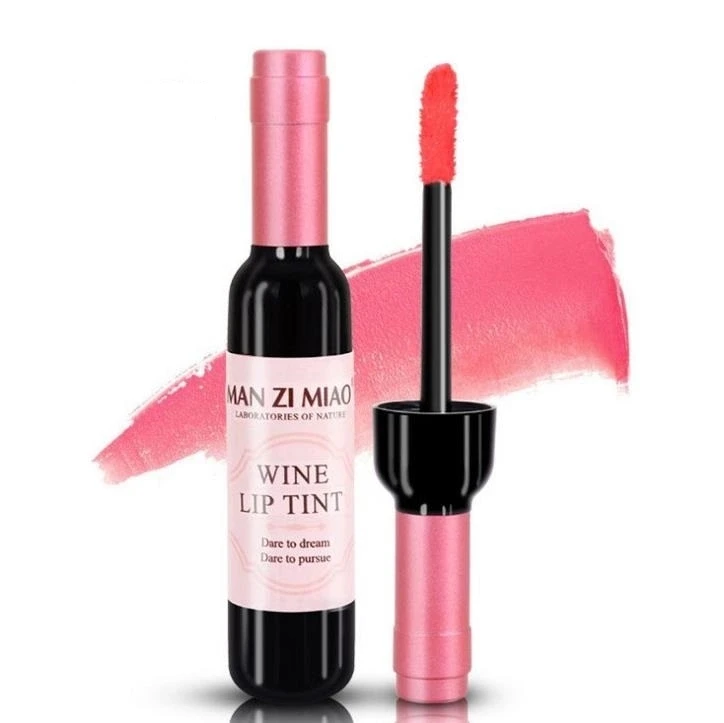 
2021 new high quality Waterproof Liquid Wine Lip tint korea cute 