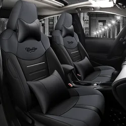 Fully surrounded leather universal five-seat car seat cover cushion car seat cover cushion four seasons universal factory direct