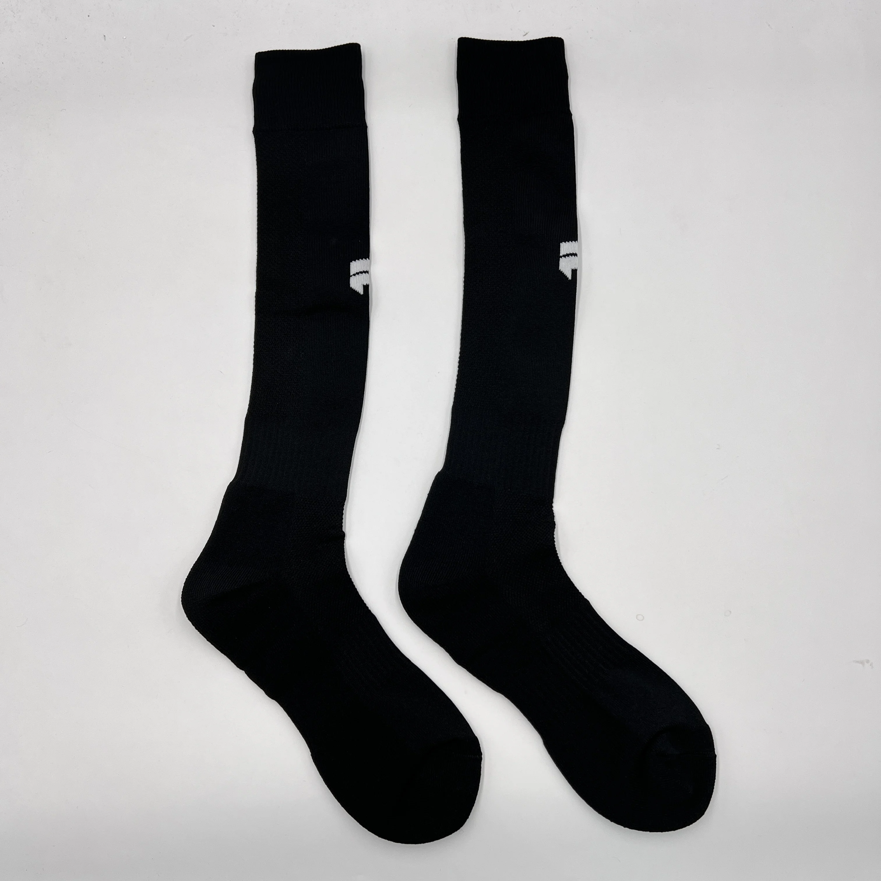 OEM Wholesale Custom Logo Breathable Knee High Man Cushion Pad Soccer Football Socks