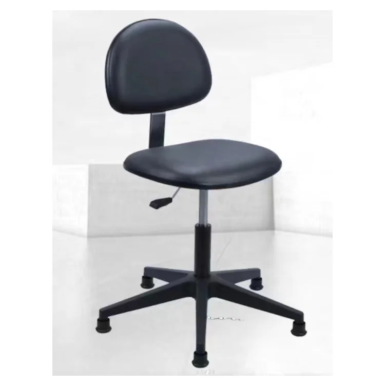 Clean Room Laboratory Pu Adjustable Rotating Laboratory Anti-static  Electric  Chair Lab Chair Pu Leather