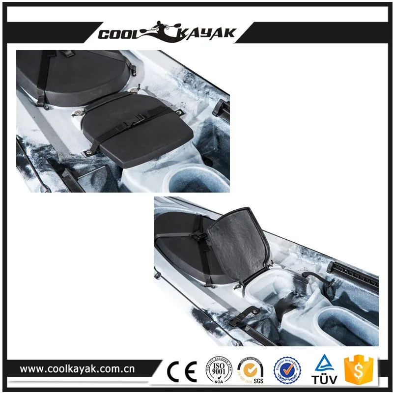 no inflatable Crusing chinese single kayak with motor