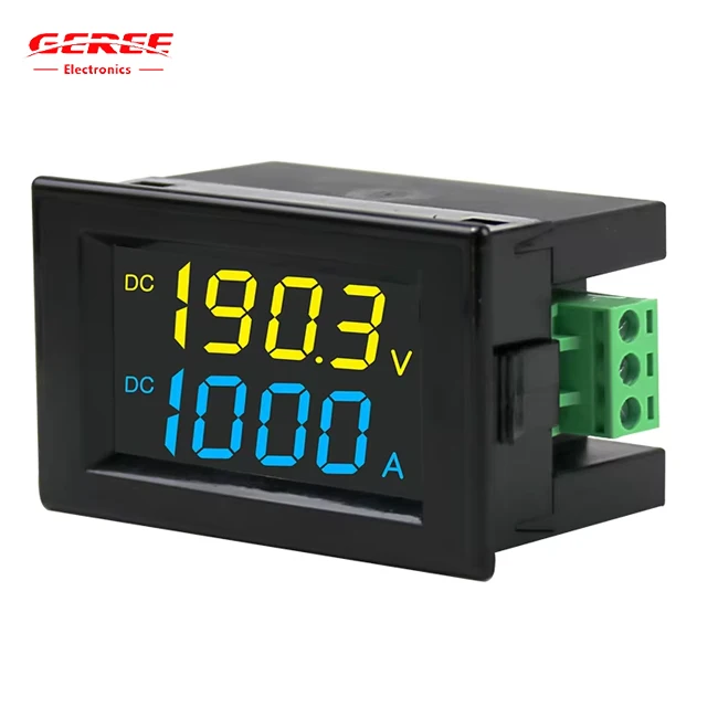 Good Prices D85-3050AG Laboratory Ammeter and Voltmeter Use Excellent Chip AC220V LCD Display Tester with Black Cover
