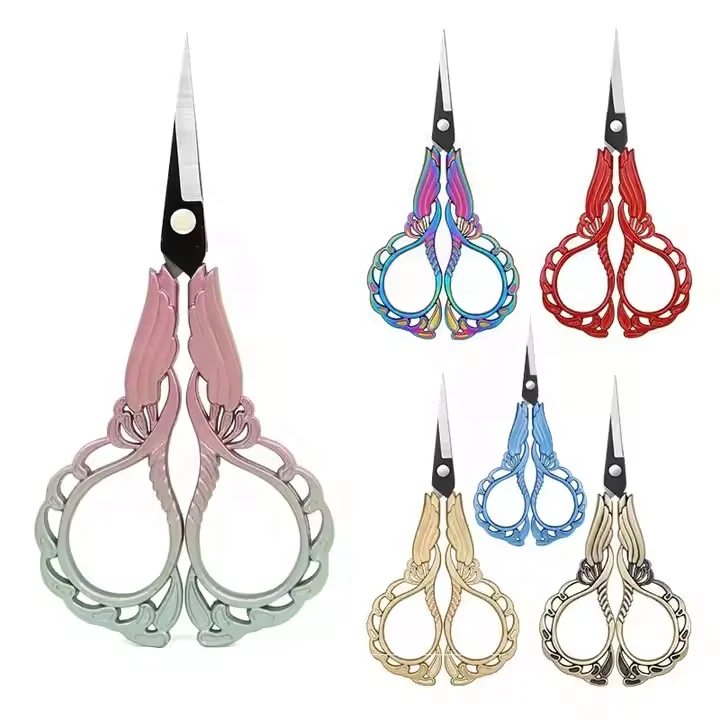 Hot Stainless Steel Nail Scissors U-shaped Nail Nlipper Crane Scissors Metal Clipper Russian Style Edge Nail Cutter