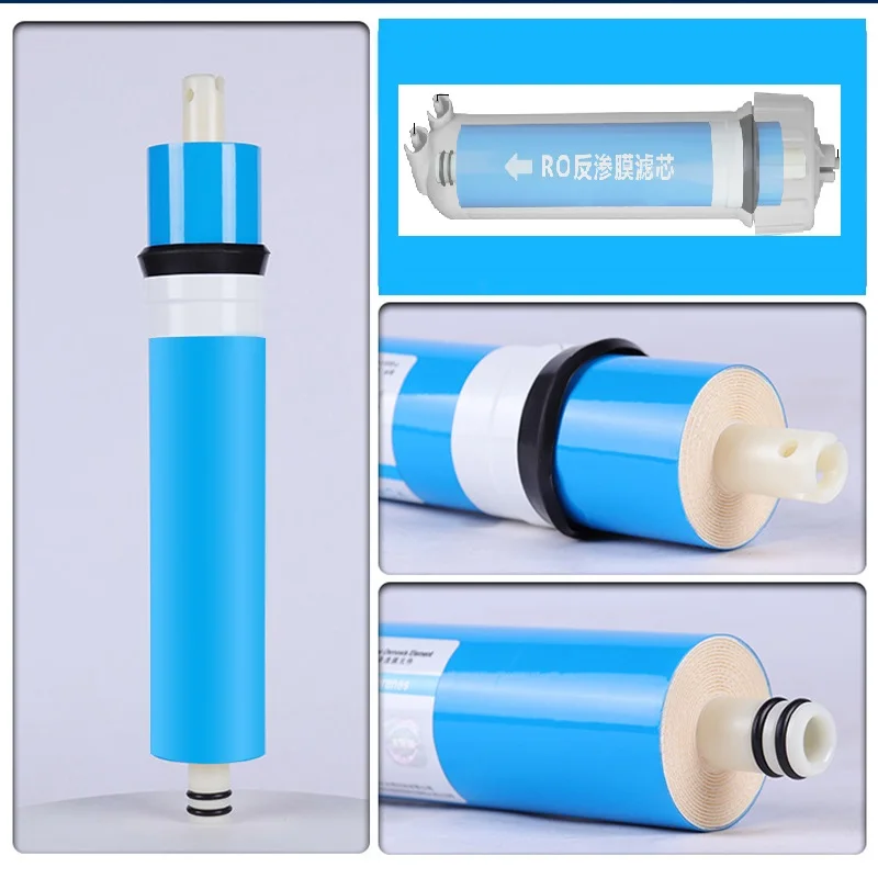 Reverse osmosis RO film with high desalination rate and high efficiency anti-fouling film