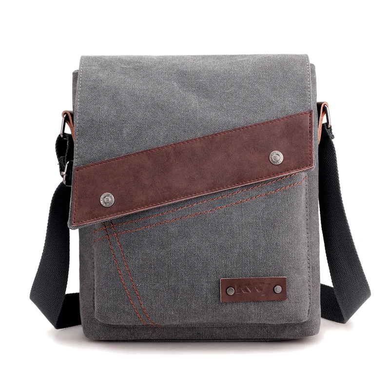 Малый для мужчин S Сумка Винтаж небольшой Холст Crossbody мужчин